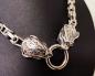 Preview: Mächtiger Mittelalterschmuck mit Bärenpfoten-Gravur